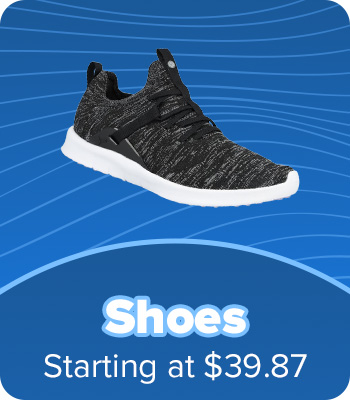 Shoes Starting at $39.87