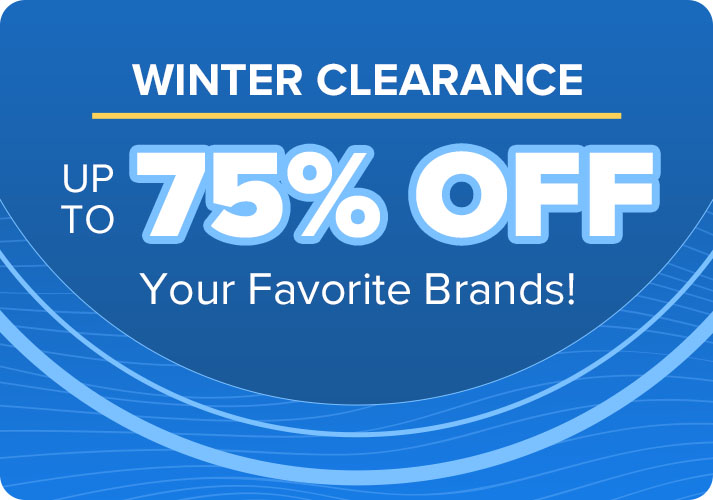 Winter Clearance | Up to 75% Off Your favorite brands