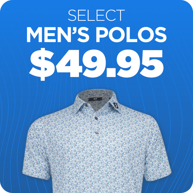 Select Men's Polos $49.95