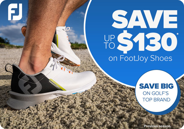 Save up to $130 on FootJoy Shoes