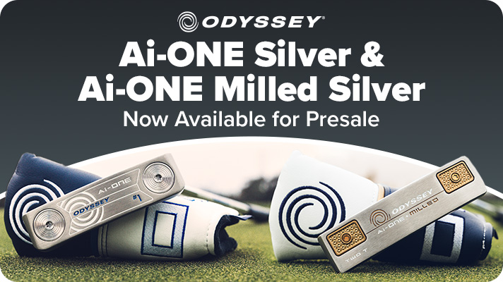 Odyssey Ai-ONE Silver & Ai-ONE Milled Silver Putters | Now Available for Presale