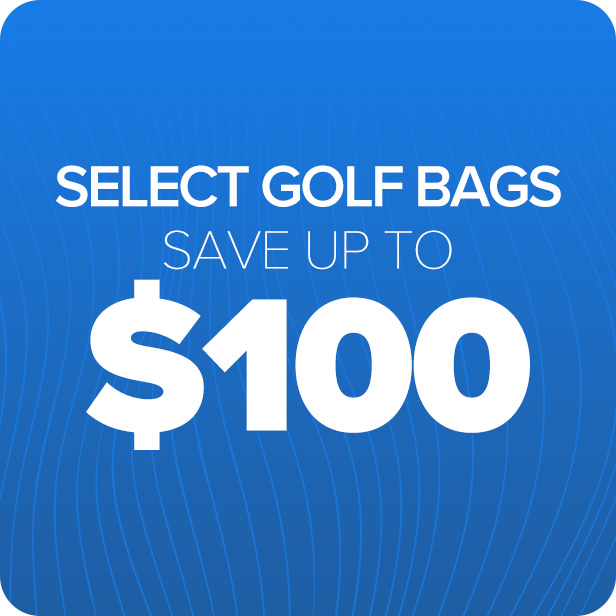 $100 Off Select Golf Bags