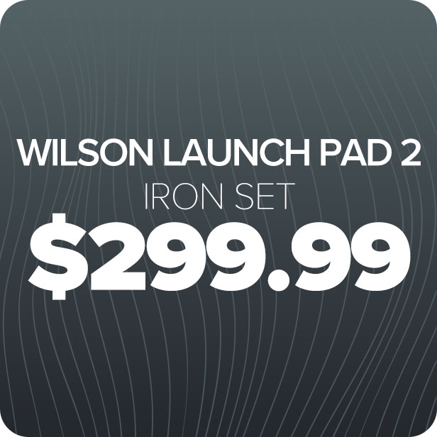 Wilson Launch Pad 2 Iron Set | Now $299.99