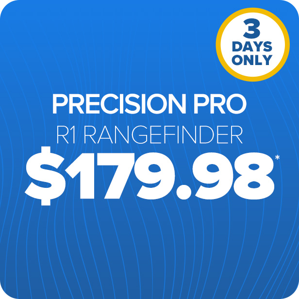 Precision Pro R1 Smart Rangefinder | Now $179.98