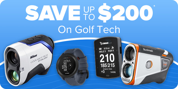 Save up to $200 on Golf Tech