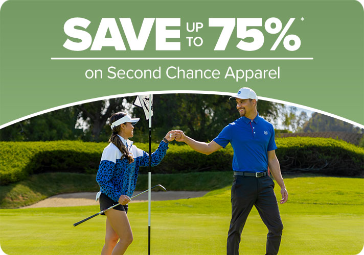 Save up to 75% on Second Chance Apparel