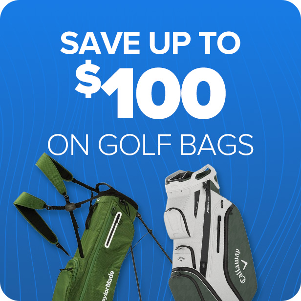 Save up to $100 on Select Golf Bag Models