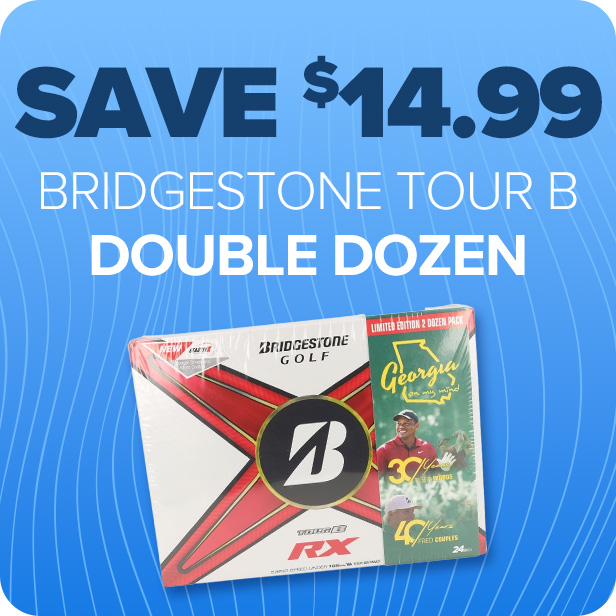 Save $14.99 on Bridgestone Tour B Double Dozen Golf Balls