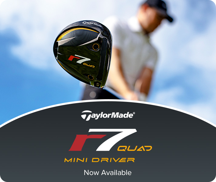 TaylorMade r7 Quad Mini Driver Now Available
