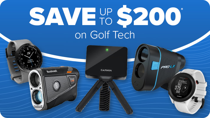 Save up to $200 on Golf Tech
