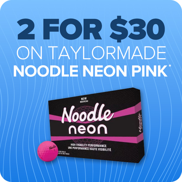 TaylorMade Noodle Neon Pink - 2 for $30