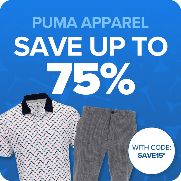Puma Apparel Closeouts up to 75% off with Code: SAVE15