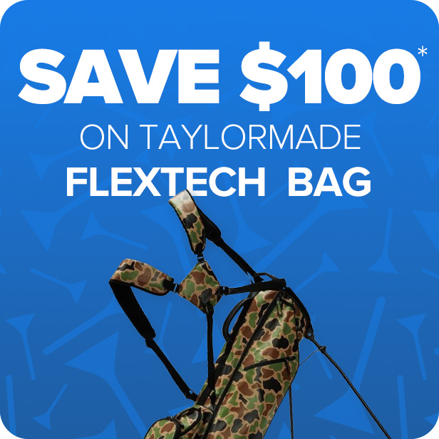 Save $100 on FlexTech Premium Golf Bag