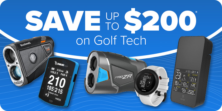 Save up to $200 on Golf Tech