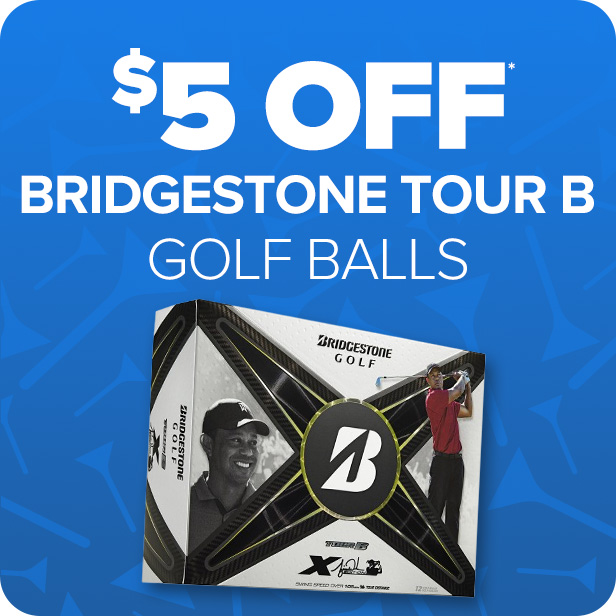 $5 off Bridgestone Tour B Golf Balls