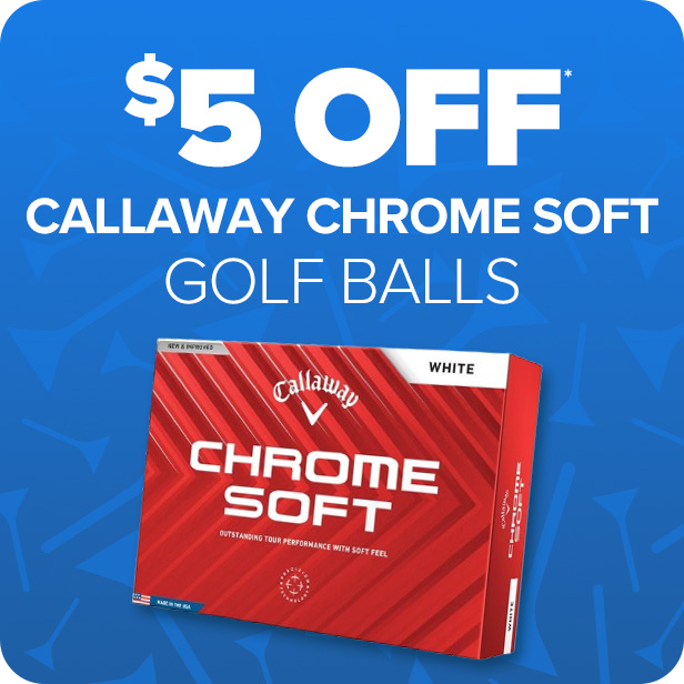 $5 Off Calllaway Chrome Soft Golf Balls
