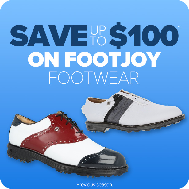Save up to $100 on FootJoy Prior Season Footwear