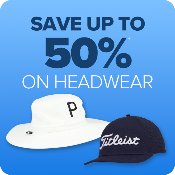 Save up to 50% on Headwear
