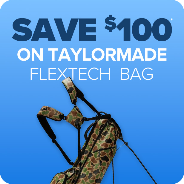 Save $100 on TaylorMade Flextech Bag