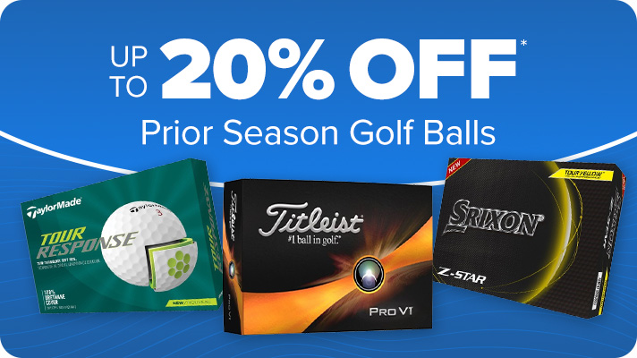 20% off Prior Season Golf Balls