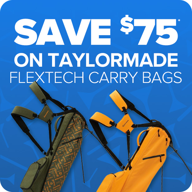 Save $75 on TaylorMade FlexTech Carry Bag
