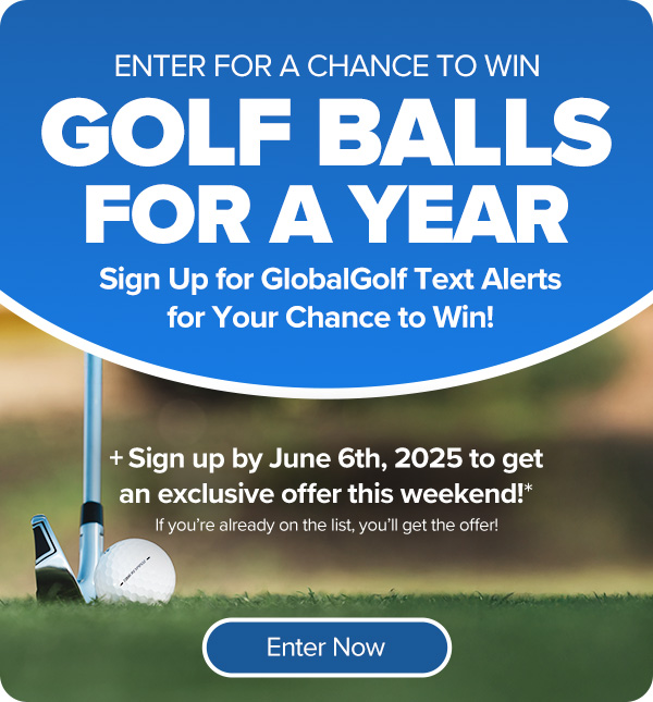 Enter for a chance to win golf balls for a year