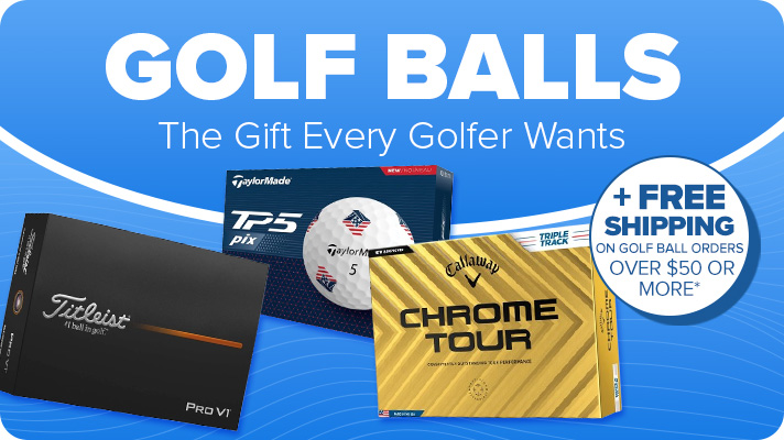 Golf Balls - The Gift Every Golfer Wants + Free Shipping On Golf Ball Orders over $50 or more
