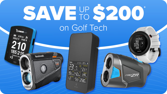 Save up to $200 on Golf Tech