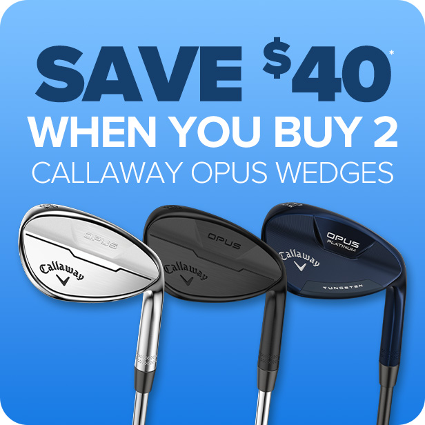 Save $40 when you buy 2 on Callaway Opus Wedges