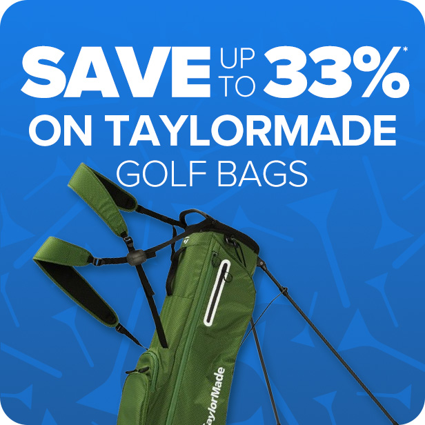 Save up to 33% on TaylorMade Golf Bags