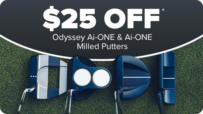 $25 off Odyssey Ai-ONE & Ai-ONE Milled Putters