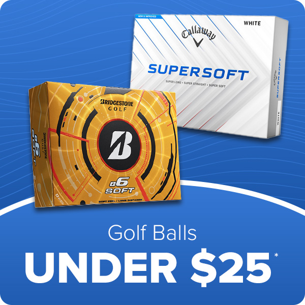 Golf Balls Under $25
