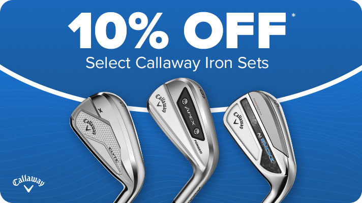 10% OFF Select Callaway Iron Sets