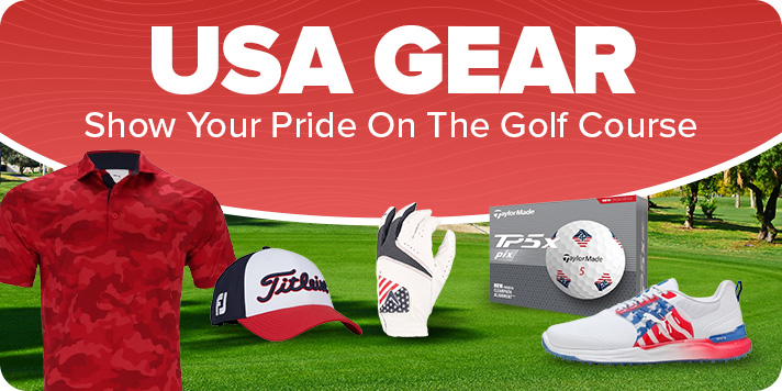 Shop the Latest Red, White & Blue Themed Golf Gear