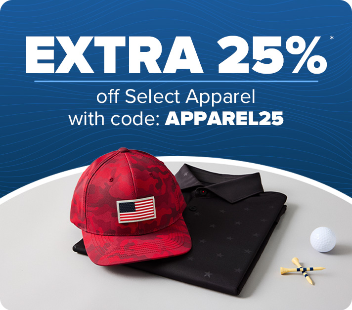 Extra 25% Off Select Apparel with Code: APPAREL25