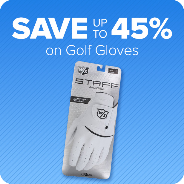 Save up to 45% on Golf Gloves