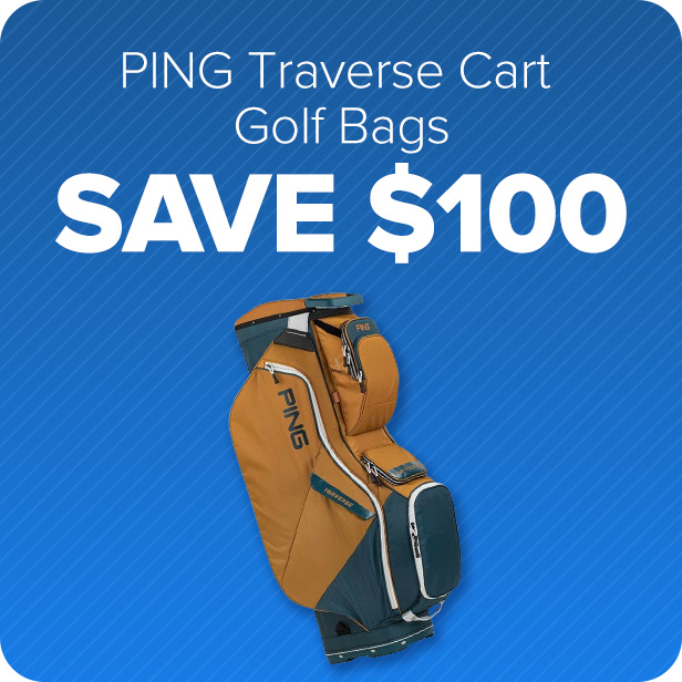 Save $100 on Ping Traverse Cart Golf Bags