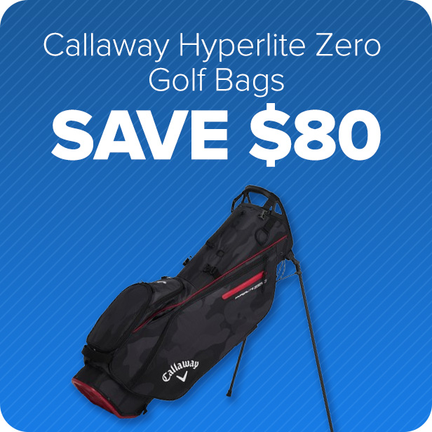 Save $80 on Callaway Hyperlite Zero Golf Bags