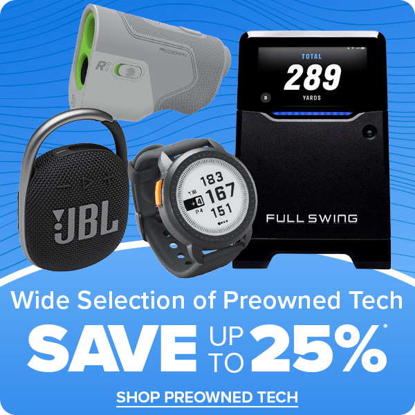 Shop & Save on Preowned Golf Tech