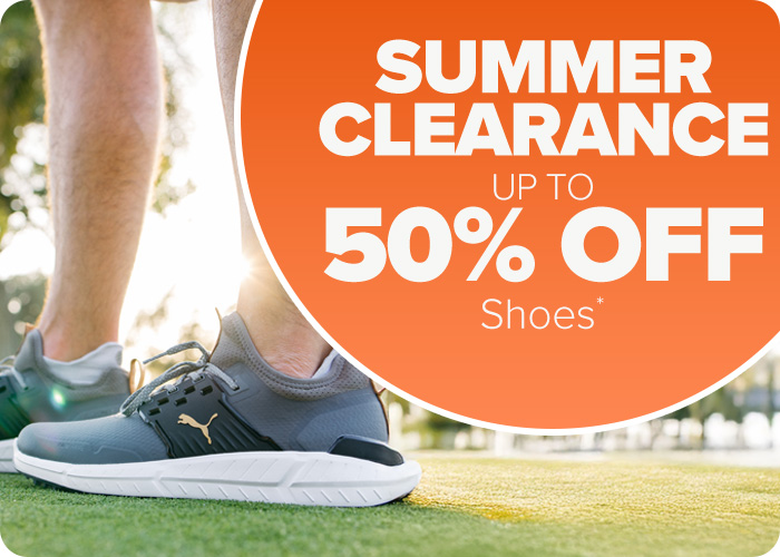 Summer Clearance - Save up to 50% on Shoes