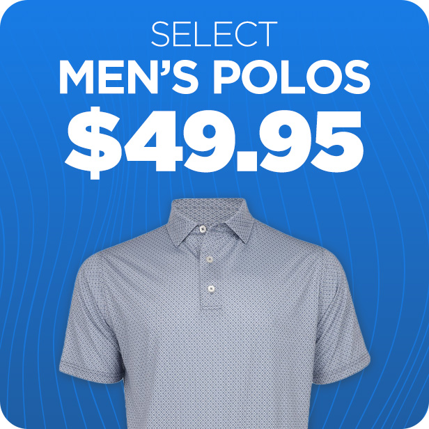 Select Men's Polos $49.95