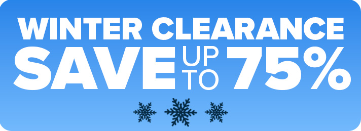 Winter Clearance - Save Up To 75%
