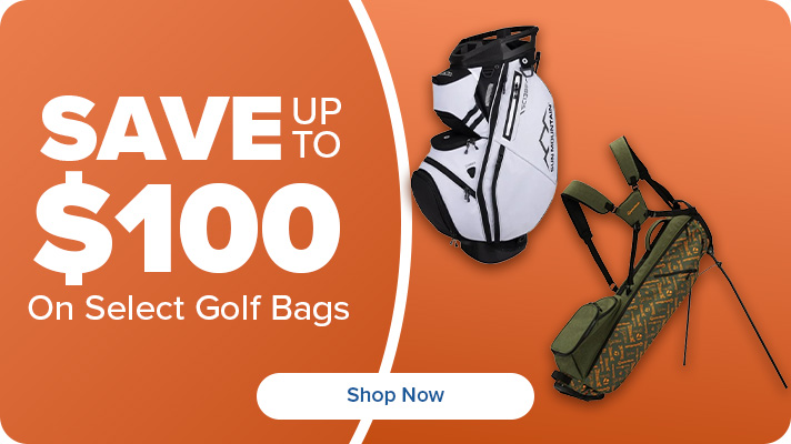 Save up to $100 on Select Golf Bags