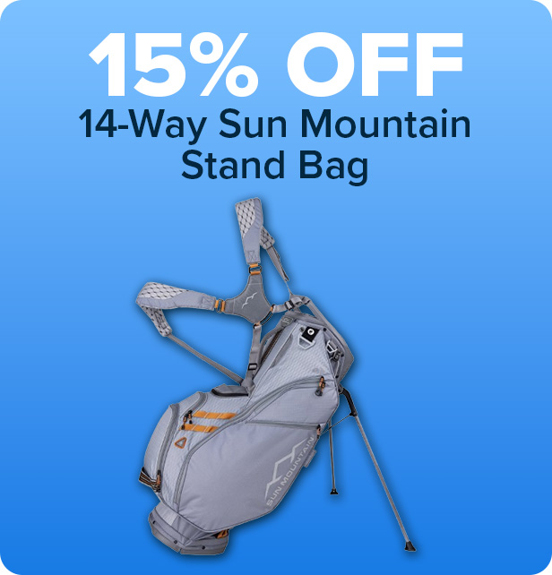15% Off 14-Way Sun Mountain Stand Bag