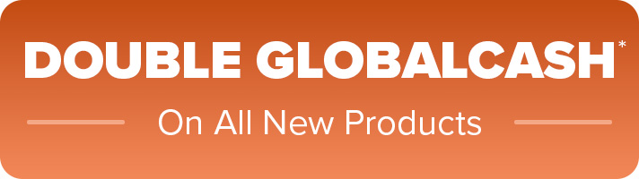 Earn Double GlobalCash on New Products of 2026