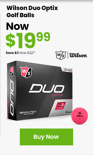 Wilson Duo Optix NFL Red Golf Balls - Worldwide Golf Shops