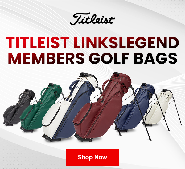 NEW Titleist Golf LinksLegend Members Stand Bag 4-way Top - Pick Color