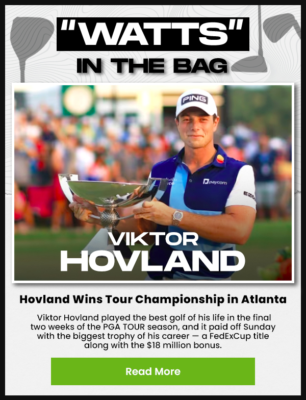 Viktor Hovland wins FedEx Cup with the best 2 weeks of his career