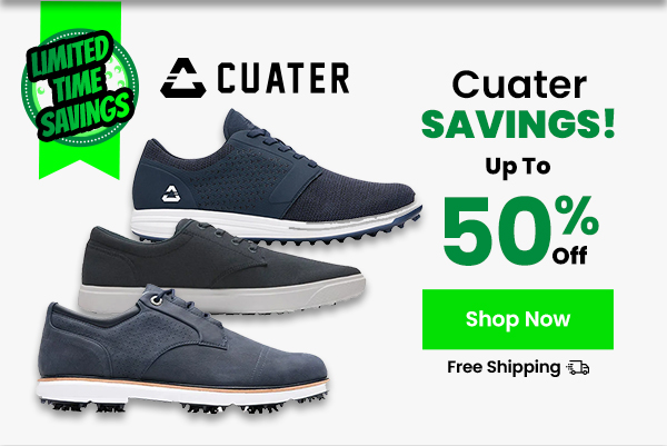 Cuater Golf Footwear Savings