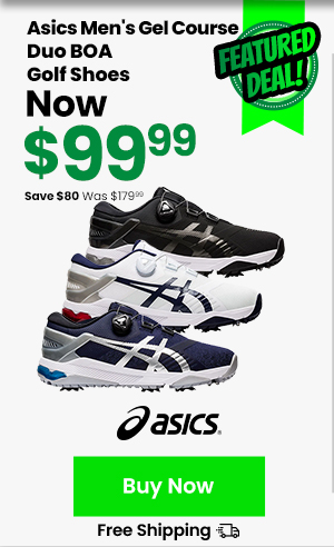 Asics Men's Gel Course Duo BOA Golf Shoes